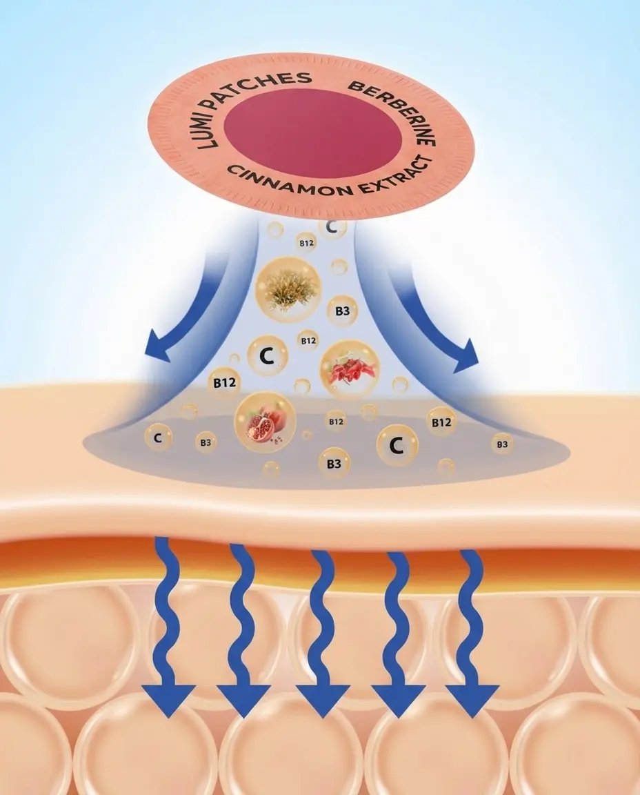 Lumi Patches Berberine diagram